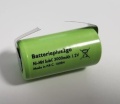 Batterieplus2go Sub-C 3000 mAh