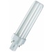 Kompakt -Leuchtstofflampe G24D-2 18W / 827 / 2 Pin