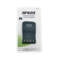 Arcas Ladegerät ARC-2009  1-4 Zellen AA + AAA