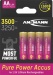 Pure Power 3500 Li-Ion Mignon AA Akku